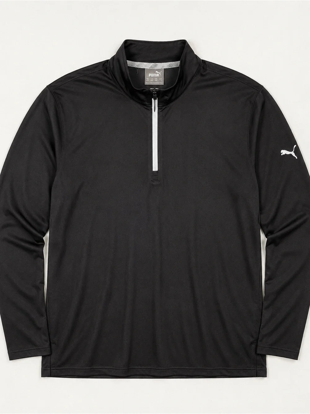 PUMA Golf Men’s Icon 1/4 Zip Pullover Black 4XL NWT